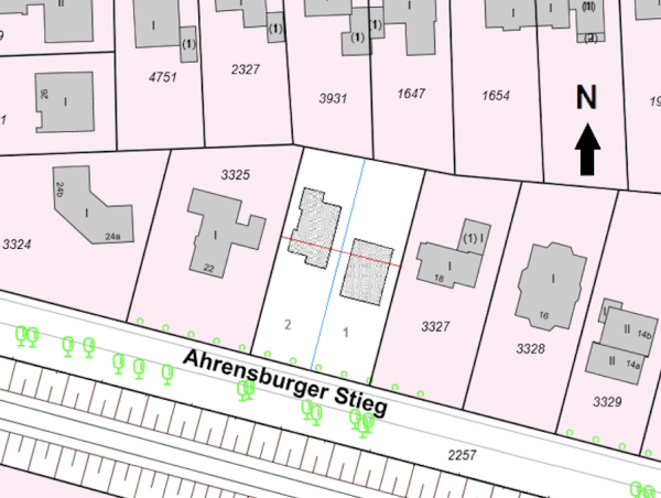 Neubau eines Ein- und eines Zweifamilienhauses