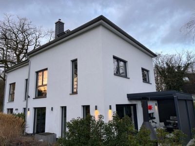 Neubau eines zweigeschossigen Doppelhauses