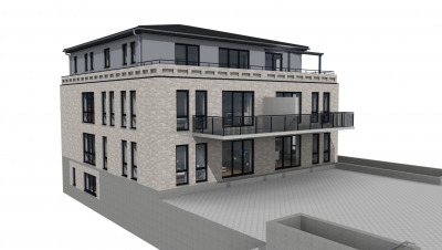 Neubau eines Mehrfamilienhauses mit Tiefgarage für 8 Parteien